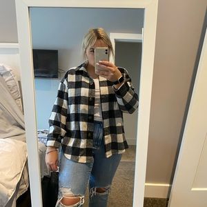 Plaid button up